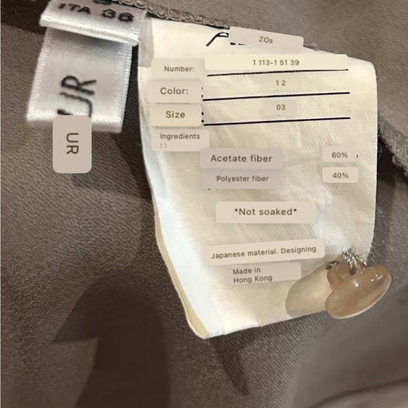 Blue and Black Tart Brand, tye dye pattern long sleeve - Picture 2 of 10